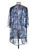 Express 100% Polyester Blue Kimono Size S - photo 2