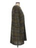 PURE essence Plaid Gray Casual Dress Size L - photo 4