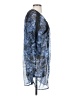 Express 100% Polyester Blue Kimono Size S - photo 4