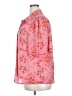 Unbranded 100% Polyester Floral Pink 3/4 Sleeve Blouse Size XXL - photo 5