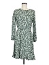 Old Navy 100% Rayon Paisley Green Casual Dress Size M - photo 1