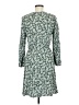 Old Navy 100% Rayon Paisley Green Casual Dress Size M - photo 2