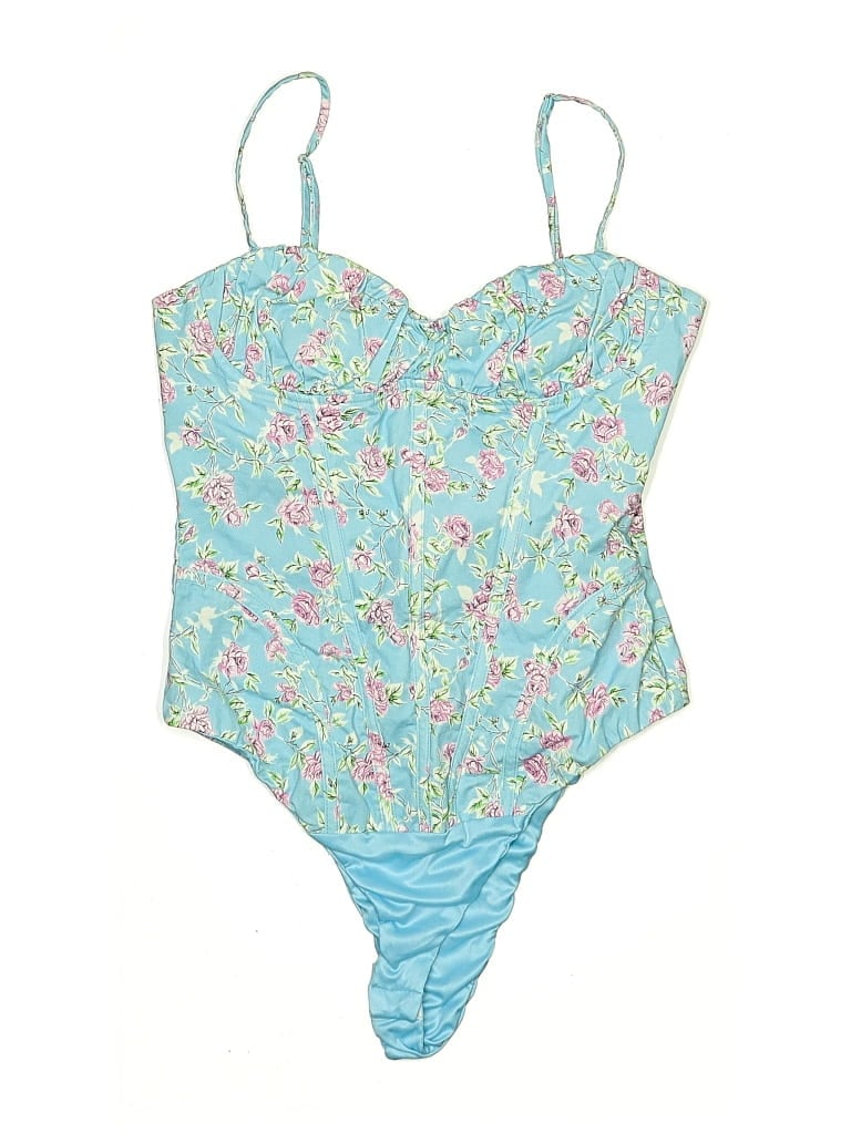 Pre-owned Zara Bodysuit In Blue