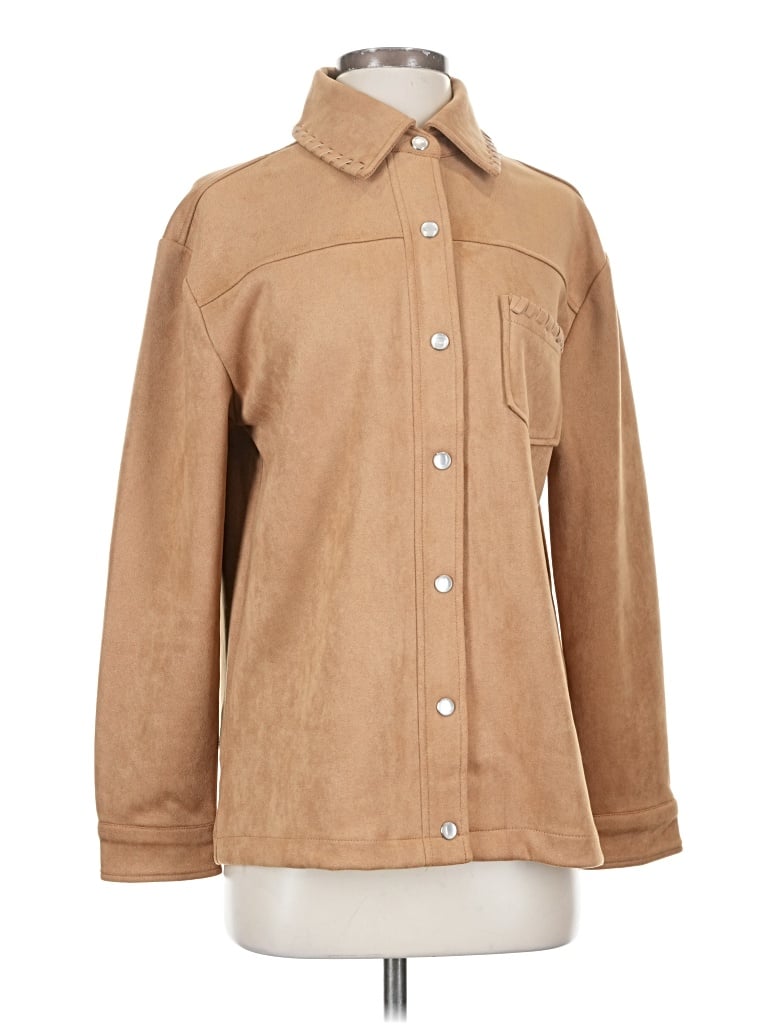Pre-owned Bagatelle Jacket In Tan