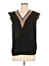 Shein 100% Polyester Black Sleeveless Blouse Size 6 - photo 1