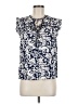 Lovestitch Blue Sleeveless Blouse Size M - photo 1