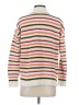 Lands' End 100% Cotton Stripes White Pullover Sweater Size XS - photo 2