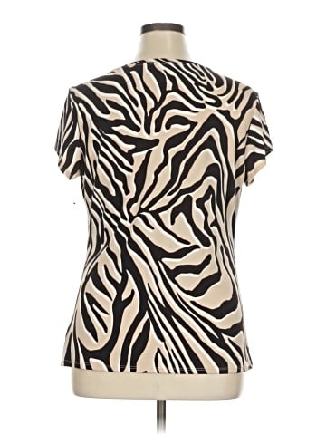 Worthington Short Sleeve Blouse (view 2)