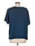 Nordstrom Rack Blue Short Sleeve Top Size M - photo 2