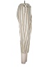 Diya Stripes Ivory Casual Pants Size L - photo 4