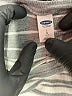 Old Navy Stripes Gray Casual Dress Size L - photo 7