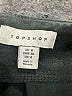 Topshop 100% Polyester Solid Black Formal Skirt Size 4 - photo 3