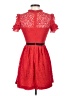 Necessary Objects Red Cocktail Dress Size S - photo 2