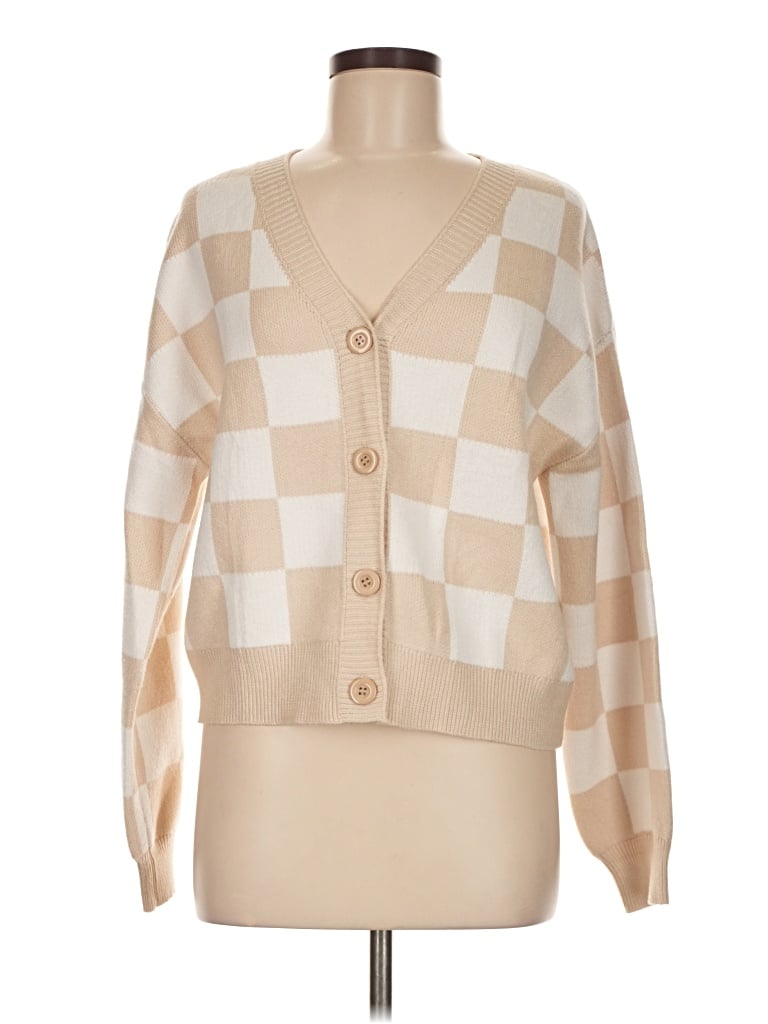 Pre-owned Merokeety Cardigan Sweater In White