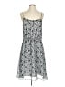 Ann Taylor LOFT 100% Polyester Paisley Gray Casual Dress Size S - photo 1