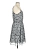 Ann Taylor LOFT 100% Polyester Paisley Gray Casual Dress Size S - photo 4