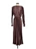 L'IDÉE 100% Polyester Brown Cocktail Dress Size 8 - photo 1