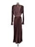 L'IDÉE 100% Polyester Brown Cocktail Dress Size 8 - photo 2