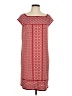 Max Studio Print Red Casual Dress Size L - photo 1