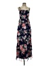 Crystal Doll Floral Blue Casual Dress Size 3 - photo 1