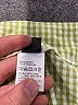 Shein 100% Polyester Checkered-gingham Yellow Shorts Size 6 - photo 4