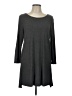 Joan Vass Solid Gray Casual Dress Size L - photo 1