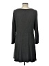 Joan Vass Solid Gray Casual Dress Size L - photo 2