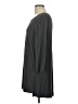 Joan Vass Solid Gray Casual Dress Size L - photo 5