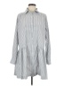 Forever 21 100% Polyester Gray Casual Dress Size M - photo 1