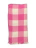 Unbranded Checkered-gingham Pink Scarf One size - photo 2