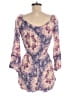 En Creme 100% Rayon Paisley Purple Romper Size S - photo 2