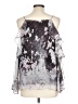 Bar III Silver Sleeveless Blouse Size L - photo 2