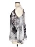 Bar III Silver Sleeveless Blouse Size L - photo 5