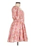 showpo 100% Polyester Floral Graphic Pink Cocktail Dress Size 8 - photo 4