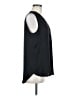 R | Label 100% Polyester Black Sleeveless Blouse Size M - photo 4