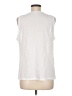 Unbranded White Sleeveless T-Shirt Size M - photo 2