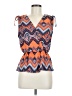 KRISTIN NICOLE Orange Sleeveless Blouse Size M - photo 1