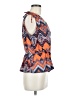 KRISTIN NICOLE Orange Sleeveless Blouse Size M - photo 4