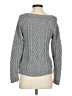 Joe Fresh Chevron-herringbone Gray Pullover Sweater Size S - photo 2