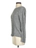 Joe Fresh Chevron-herringbone Gray Pullover Sweater Size S - photo 5