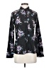 Ochirly Floral Black Long Sleeve Blouse Size S - photo 1