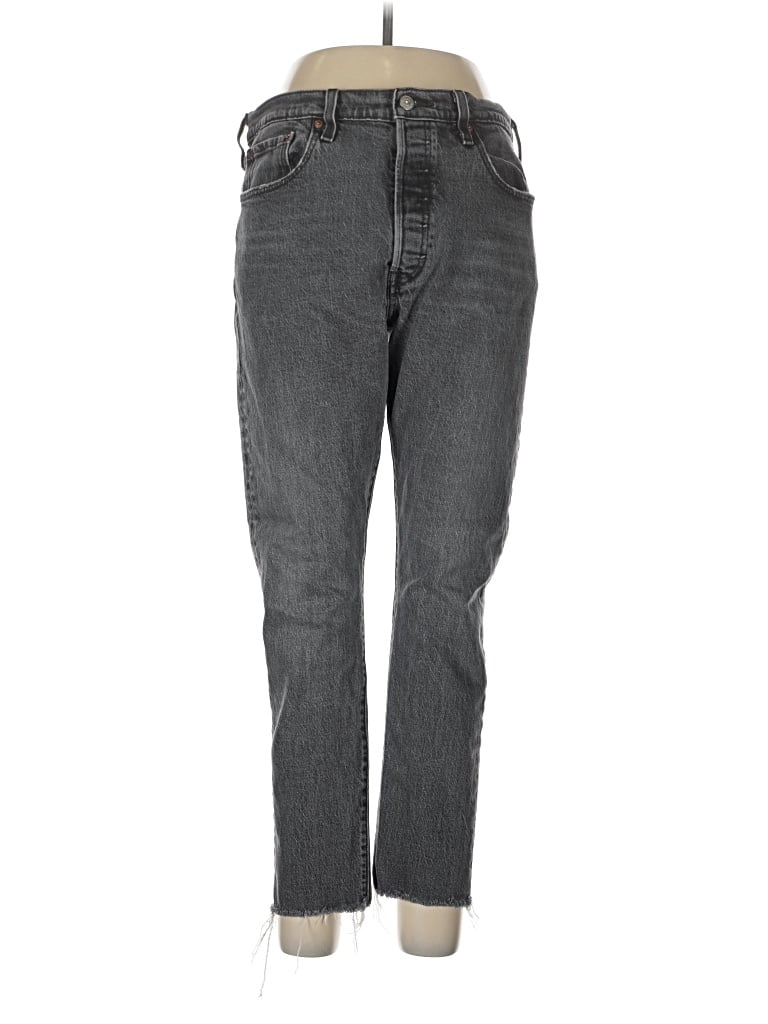 Pre-owned Levi's Jeans In Gray