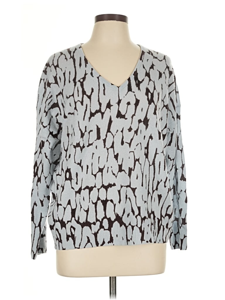 Pre-owned 360cashmere Cashmere Pullover Sweater In Silver