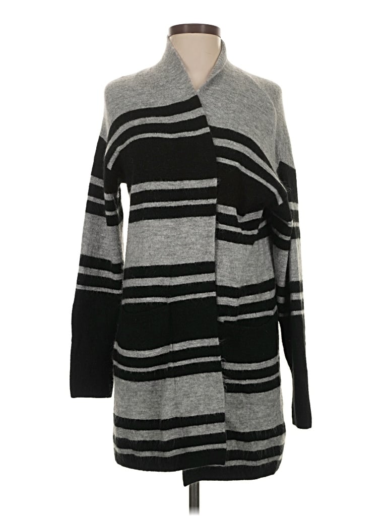 Pre-owned Banana Republic Factory Store Cardigan Sweater In Gray