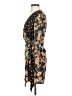 Zara Basic Print Teal Cocktail Dress Size XS - photo 5