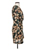 Zara Basic Print Teal Cocktail Dress Size XS - photo 4