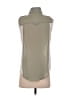 Edge Green Sleeveless Button-Down Shirt Size S - photo 2