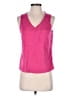 Shein Pink Sleeveless T-Shirt Size 6 - photo 1