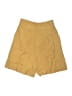 Mo:Vint 100% Ramie Solid Gold Tan Shorts Size XS - photo 1