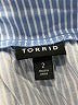 Torrid Blue 3/4 Sleeve Blouse Size 2X Plus (2) - photo 6